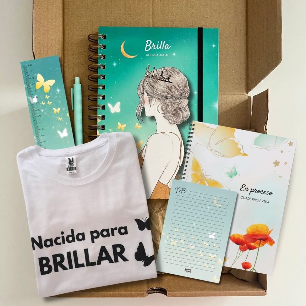 Pack premium agenda atemporal Brilla - Laura Fergué