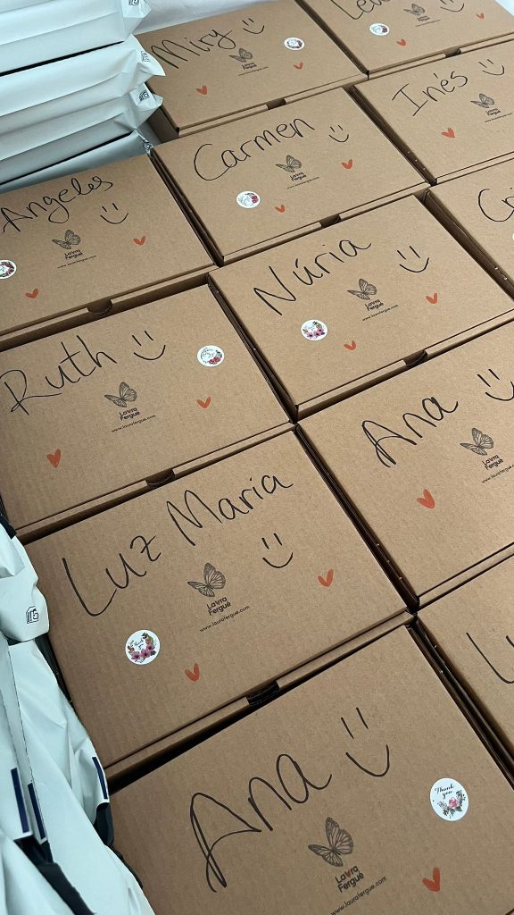 Paquetes agenda brilla - Laura Fergue